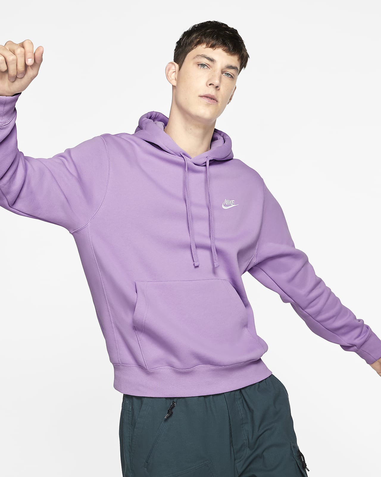 nike mauve hoodie