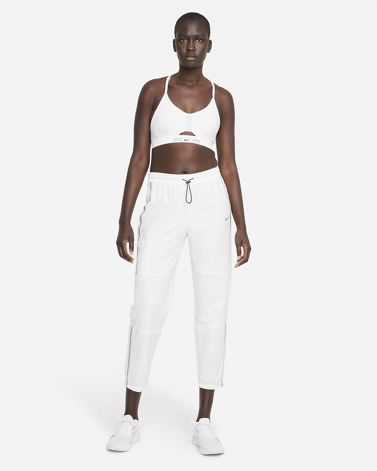 women's dri-fit cropped training sweatpants