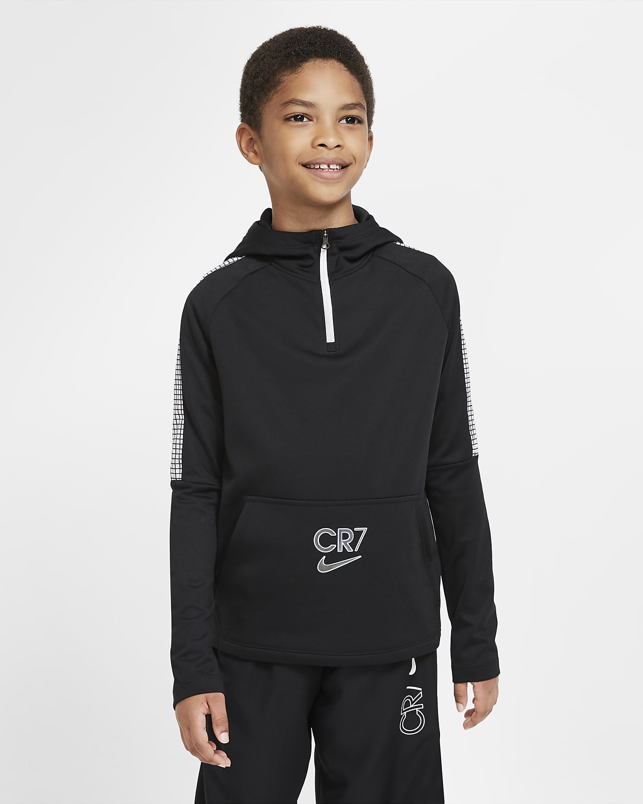 Nike公式 ナイキ Dri Fit Cr7 ジュニア 1 4ジップ サッカーパーカー オンラインストア 通販サイト