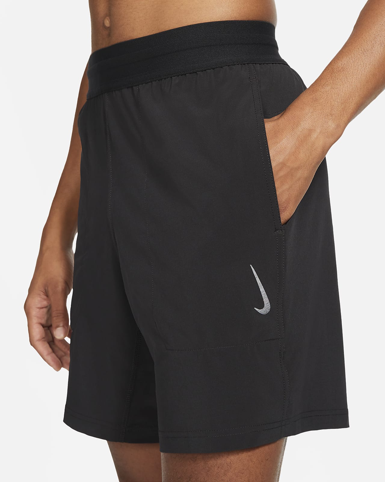 mens nike yoga shorts