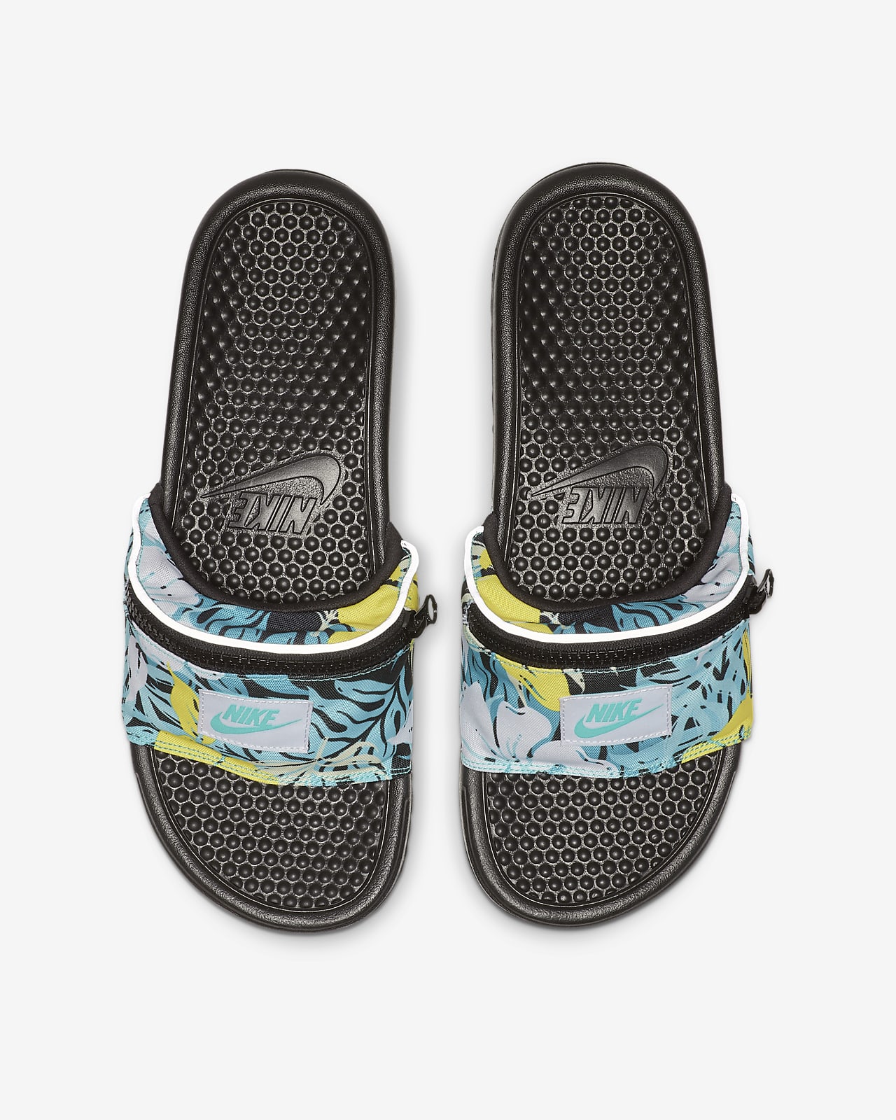 nike sandals with pouch
