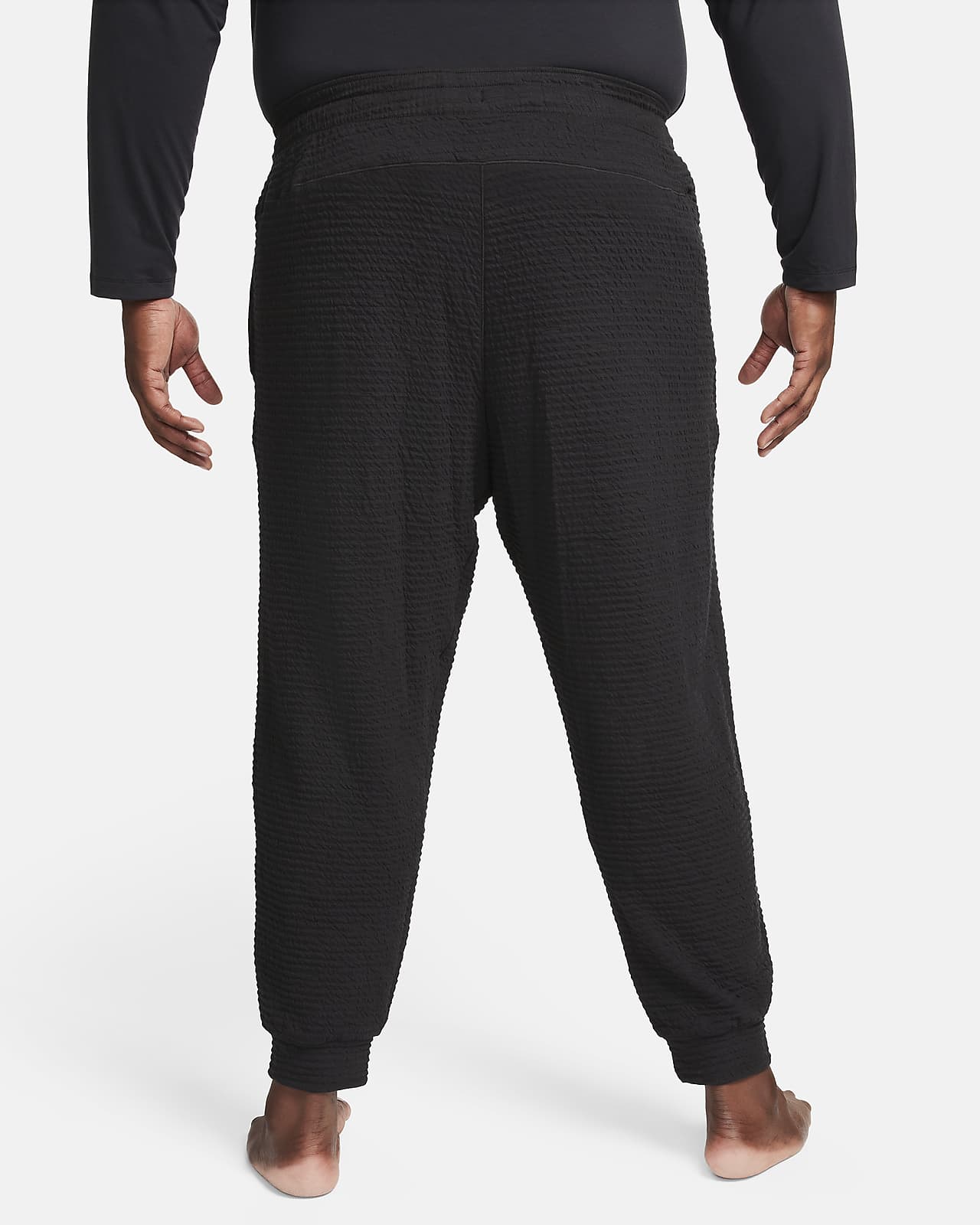Nike Yoga Dri-FIT Move to Zero Pants Mens XL Black / Off Noir