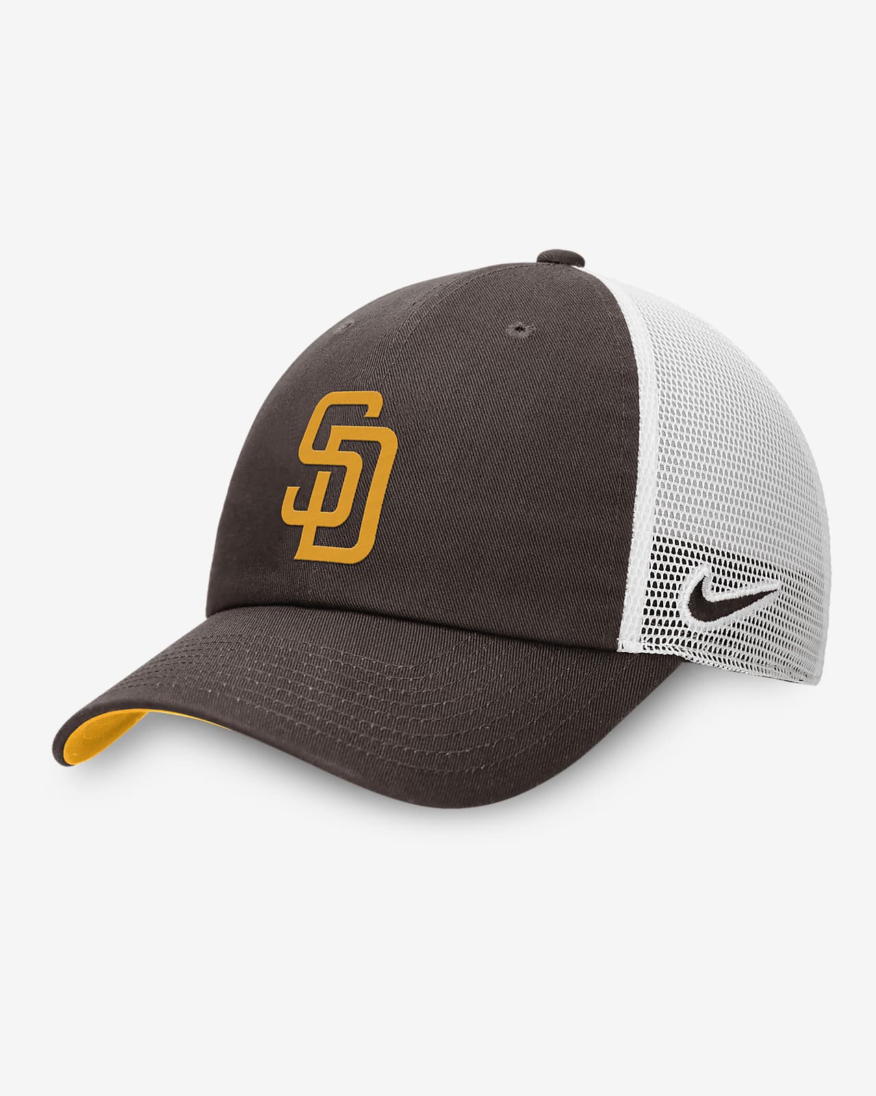 San Diego Padres Heritage86 Men's Nike MLB Trucker Adjustable Hat.