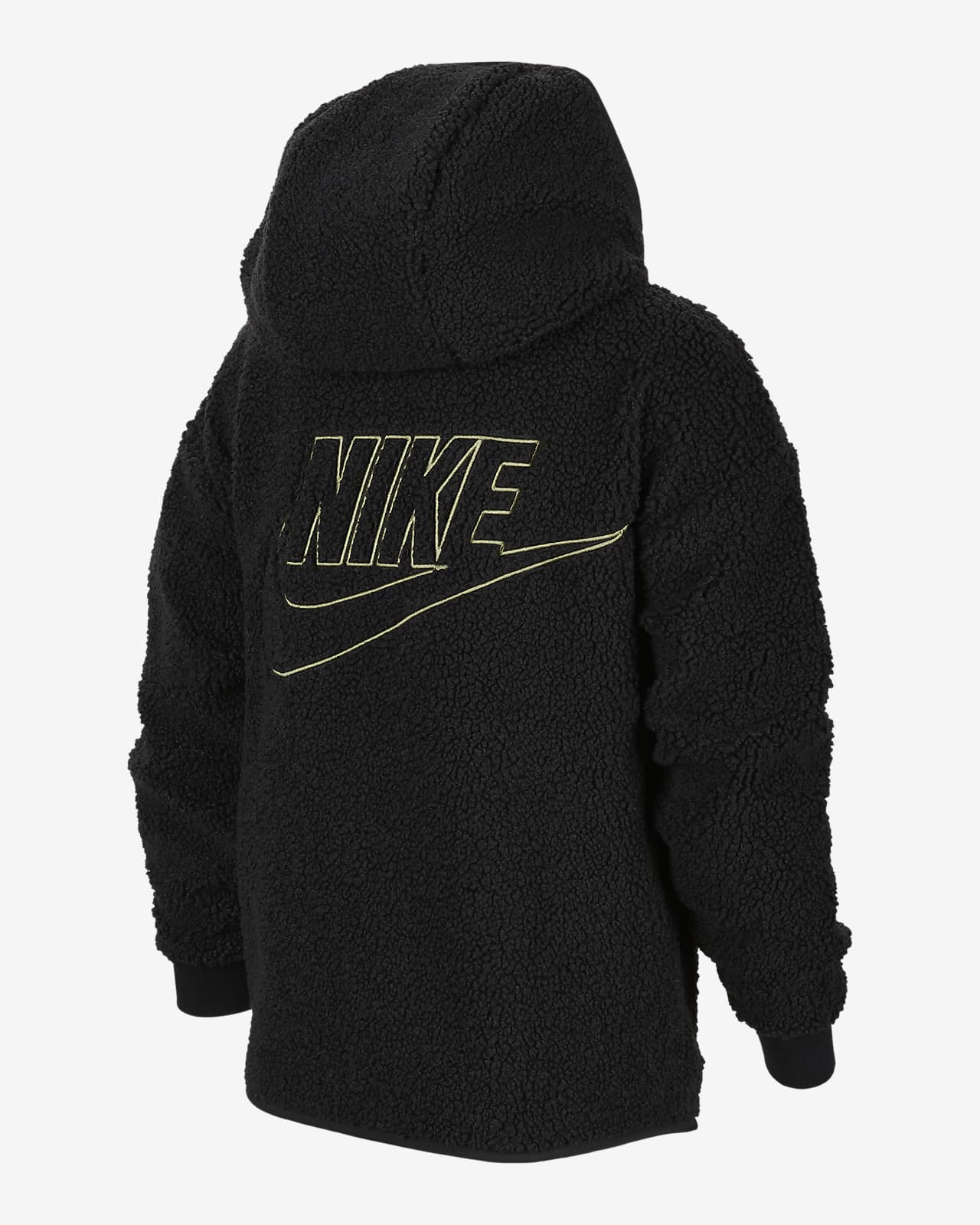 Nike sportswear hotsell hoodie black