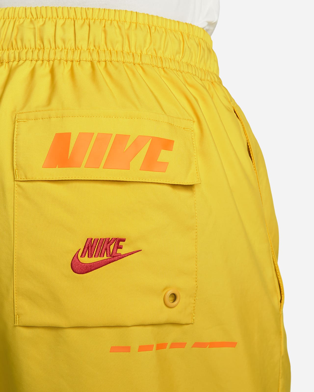 nike opti yellow shorts