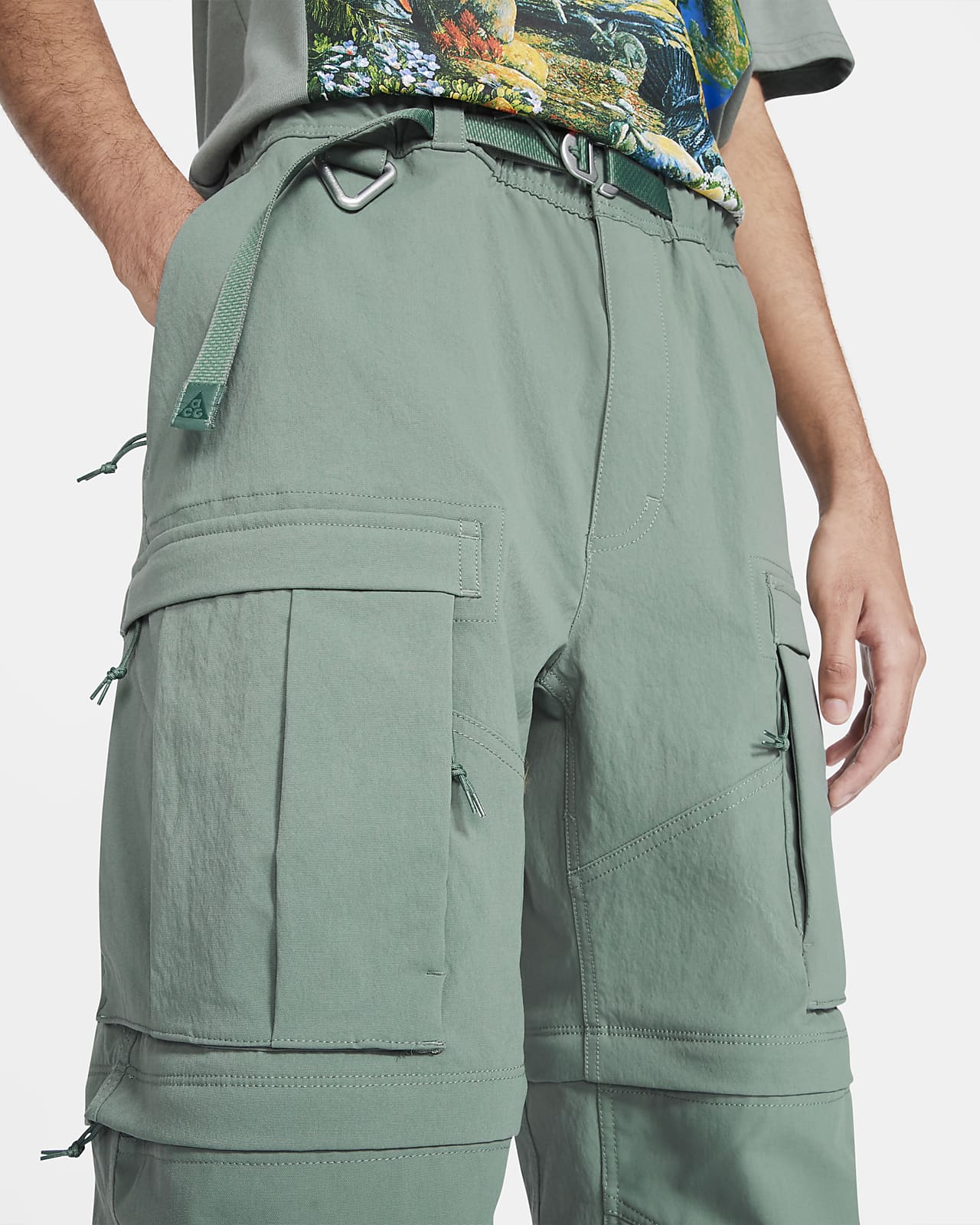 nike cargo pants with belt