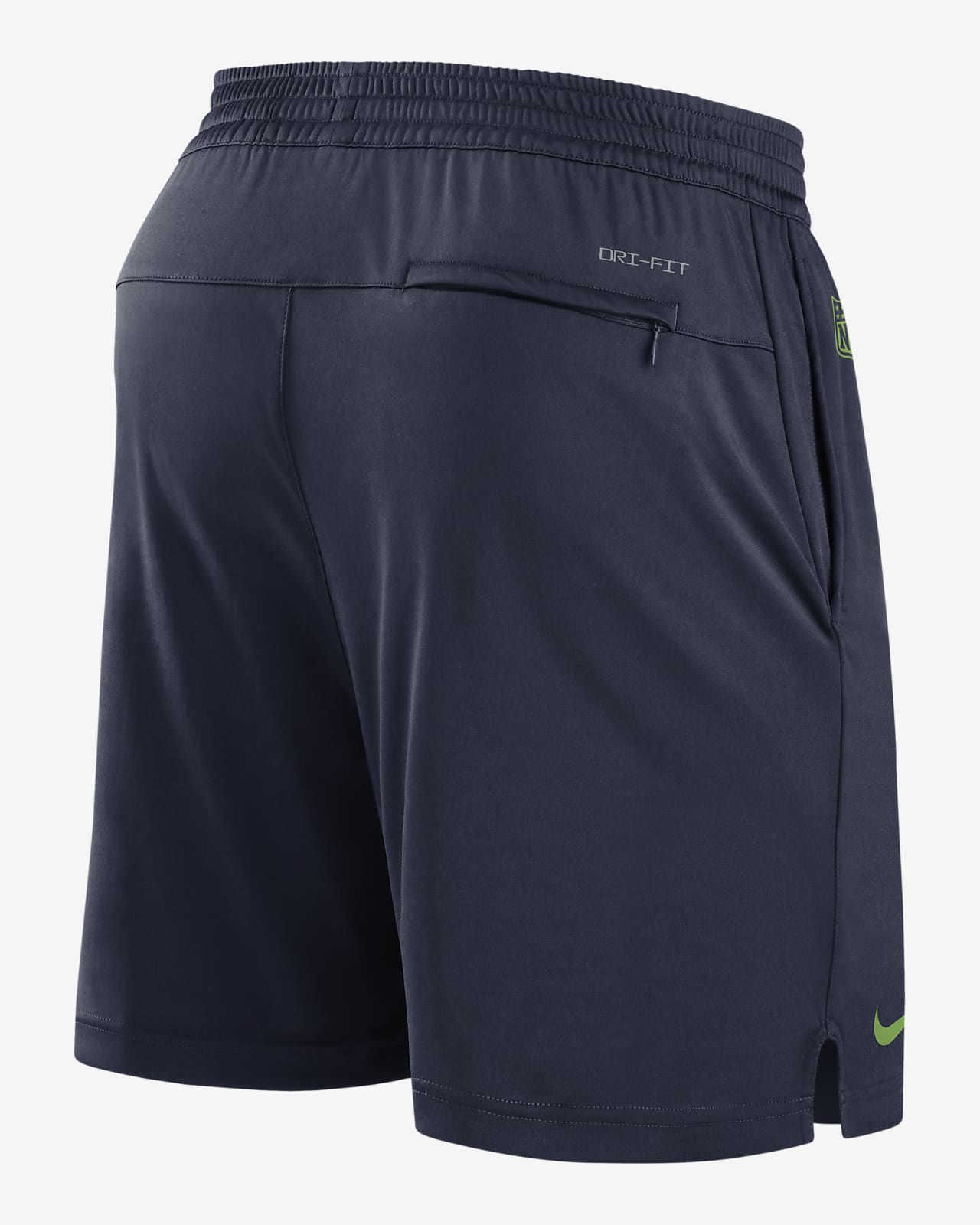 Nike Men's Seattle Seahawks Sideline Knit Shorts - Navy - XXL Each