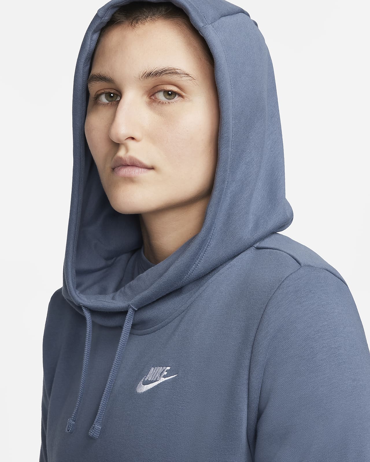 Women's Nike Sportswear Club Fleece Shorts, Size: XL, Blue