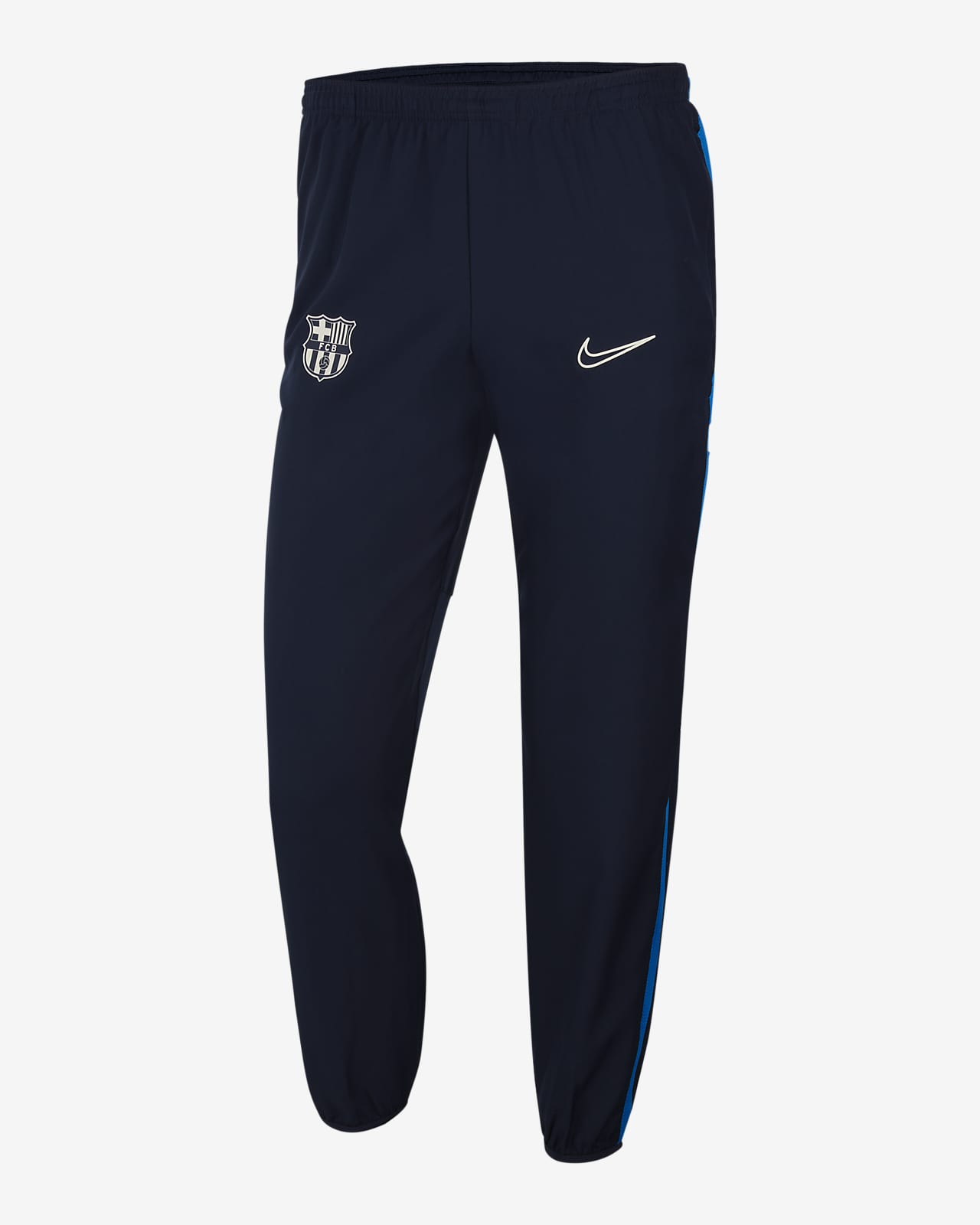 F.C. Barcelona Academy Men's Nike Dri-FIT Woven Football Pants. Nike AE
