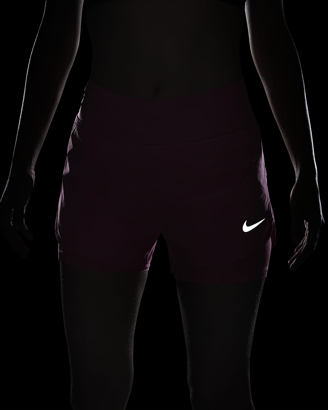 nike eclipse running shorts