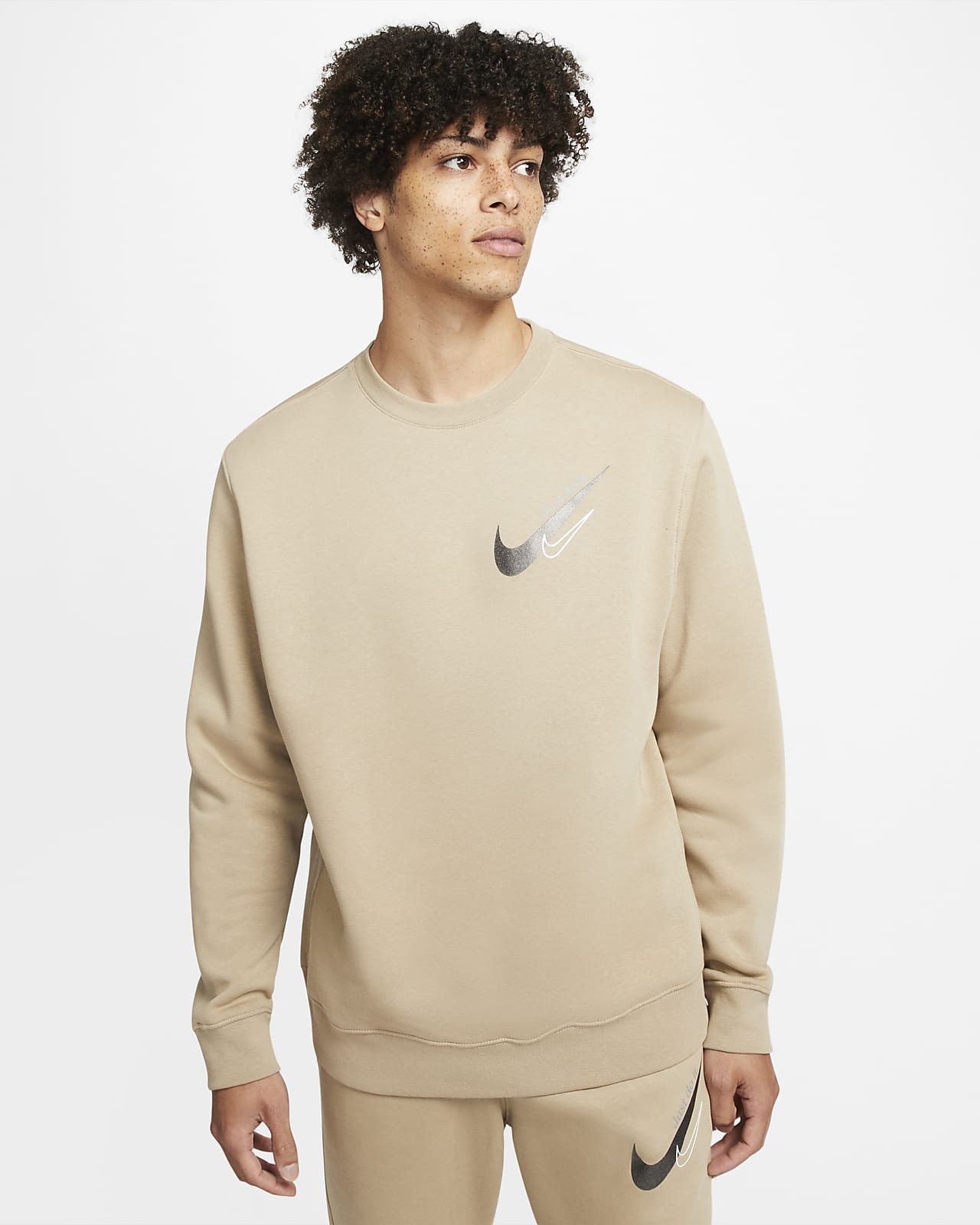 Nike Sportswear Fleece-Sweatshirt für Herren. Nike