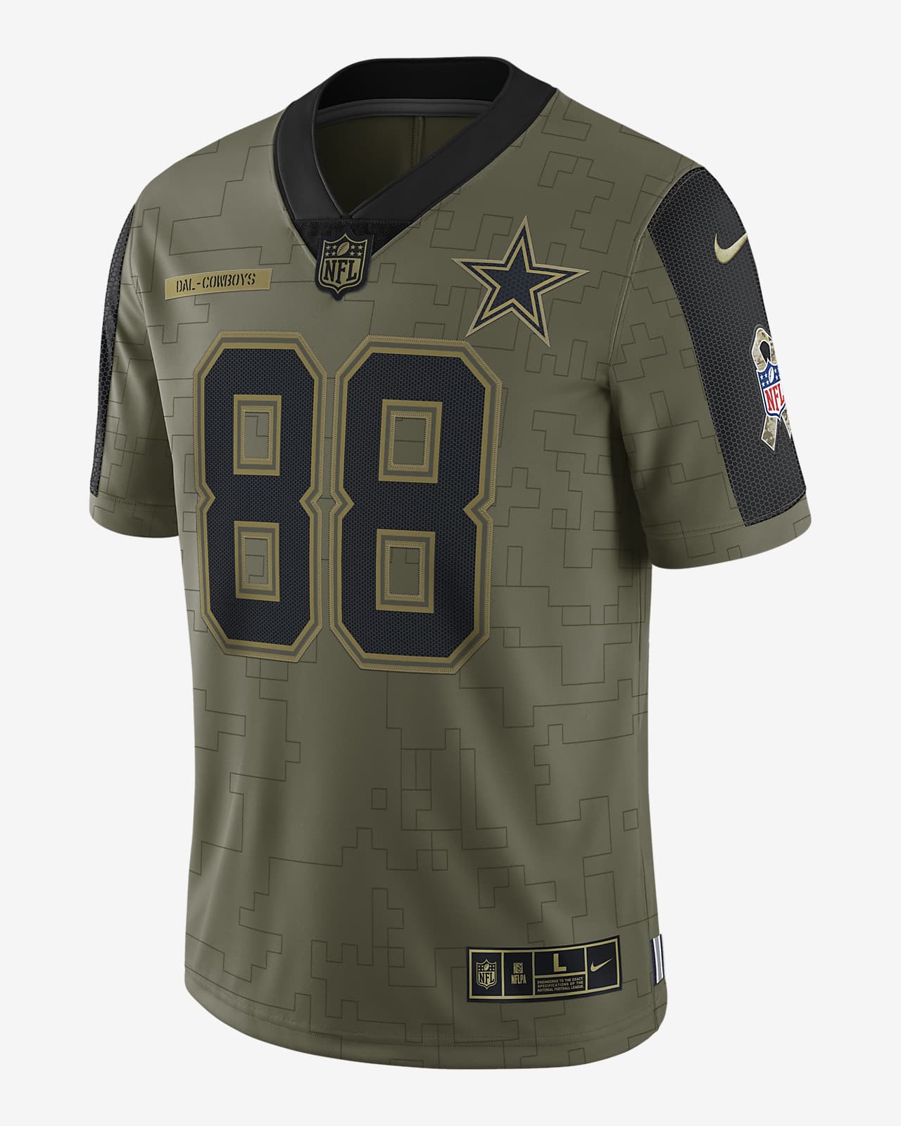 Trevon Diggs Dallas Cowboys Nike RFLCTV Limited Jersey - Black