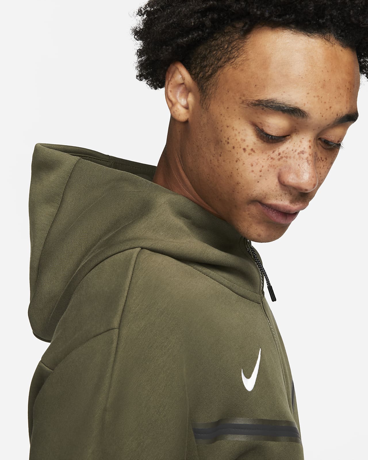Paris Saint-Germain Tech Fleece Windrunner Men's Full-Zip Hoodie. Nike IE