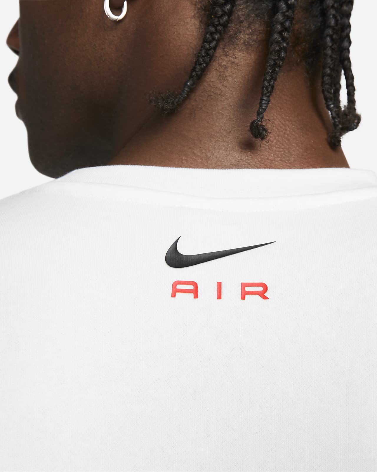 ei Zonder Temerity Nike Air Men's Fleece Crew-Neck Sweatshirt. Nike.com