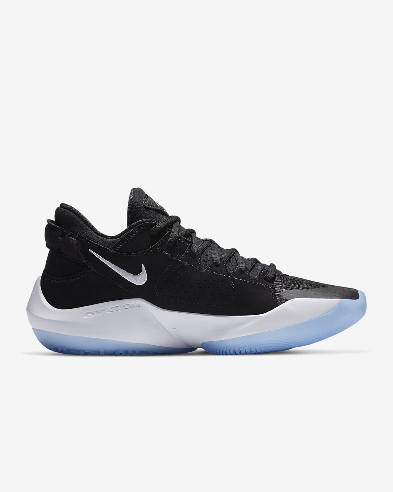 black basketball shoes