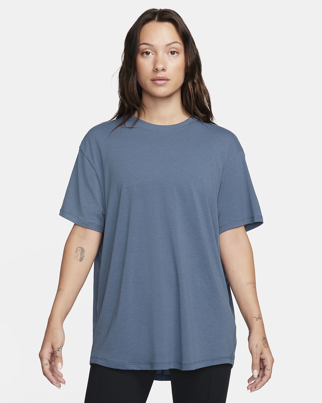 Top a manica corta Dri FIT Nike One Relaxed Donna. Nike IT