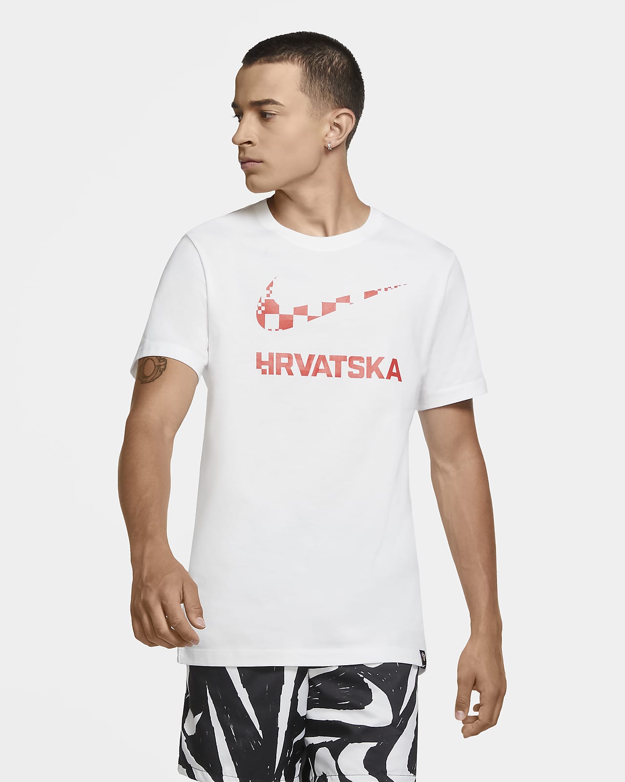 joggen Knipoog onderwerpen Croatia Men's Football T-Shirt. Nike IL
