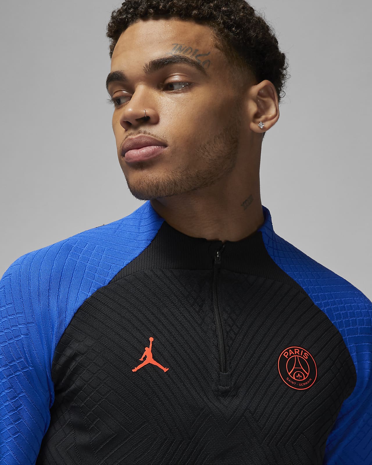 Haut Dentraînement De Football En Maille Jordan Dri Fit Adv Paris Saint Germain Strike Elite 5691