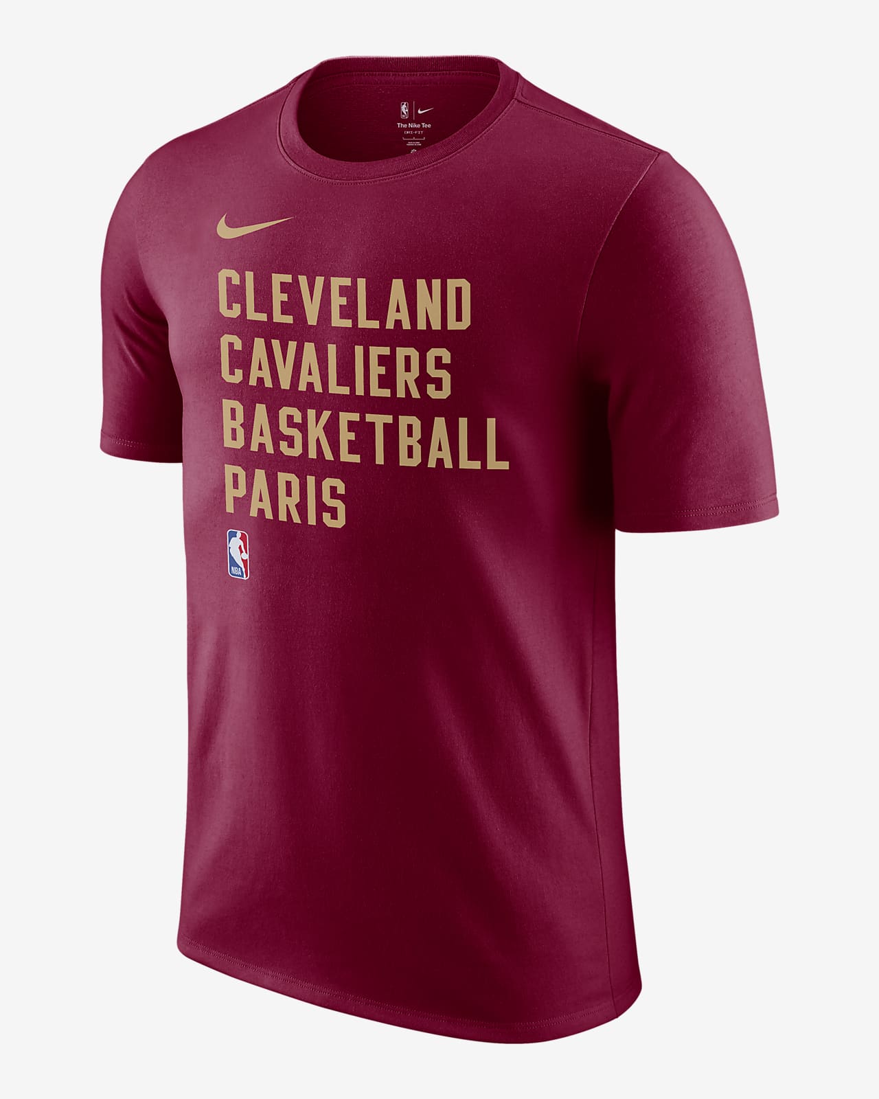 T-shirt NBA Nike Dri-FIT Cleveland Cavaliers Essential para homem