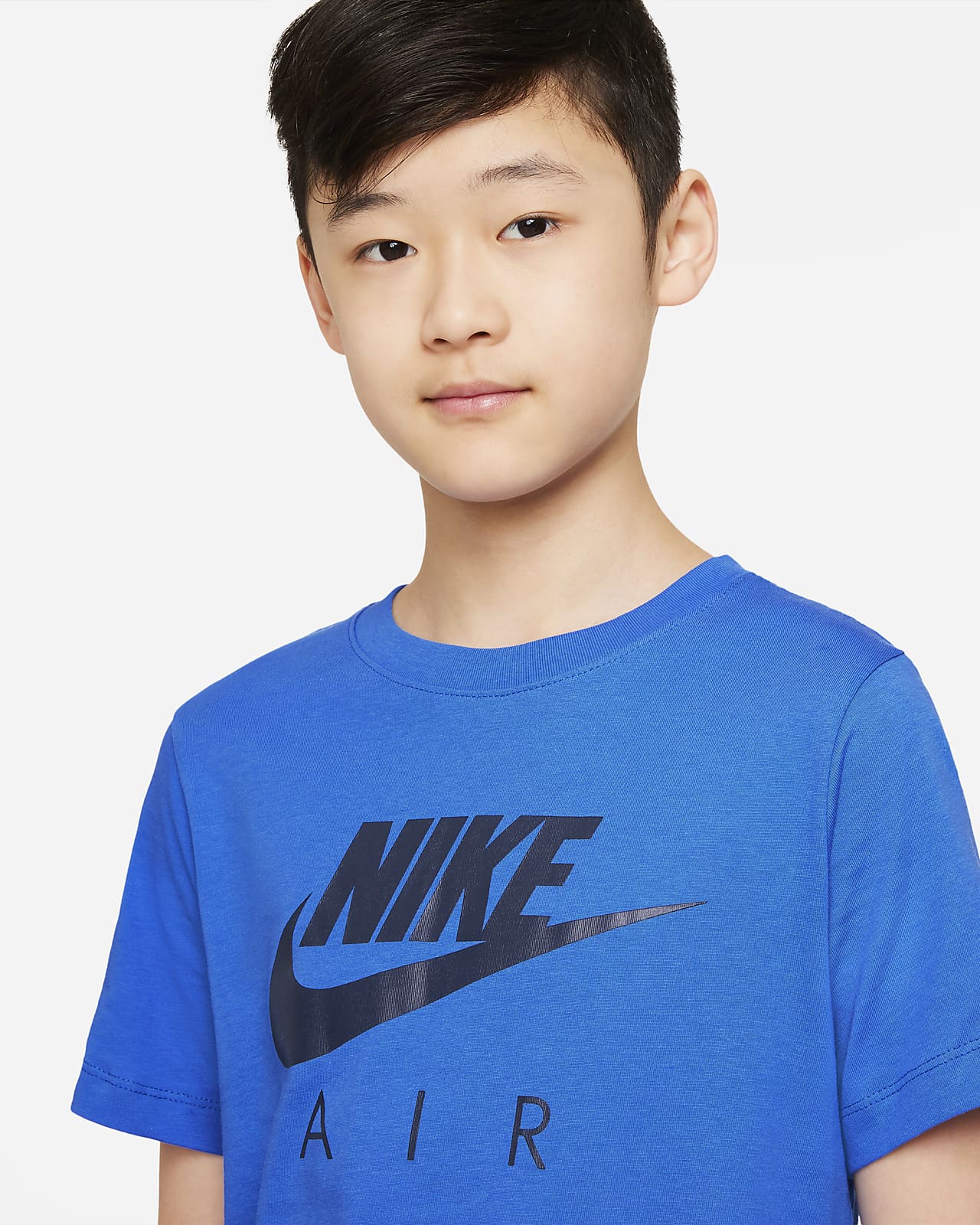 nike air shirt blue