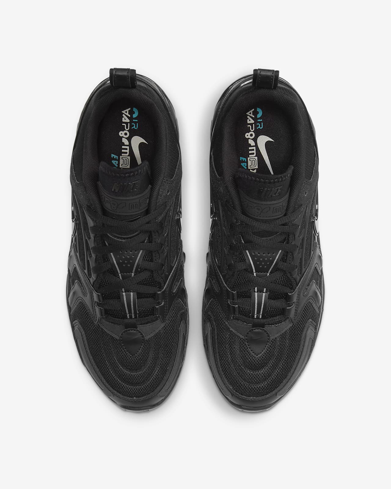 mens nike vapormax all black