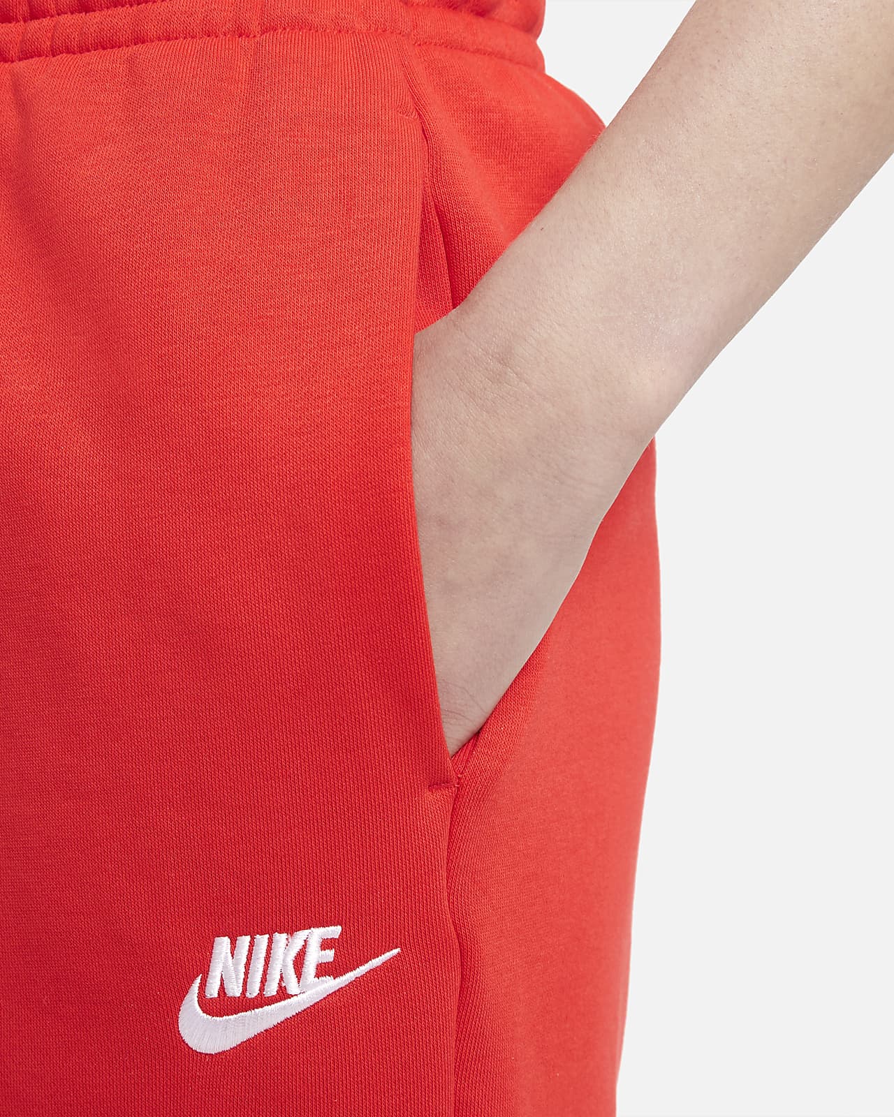 women's fleece pants nike sportswear essential oatmeal