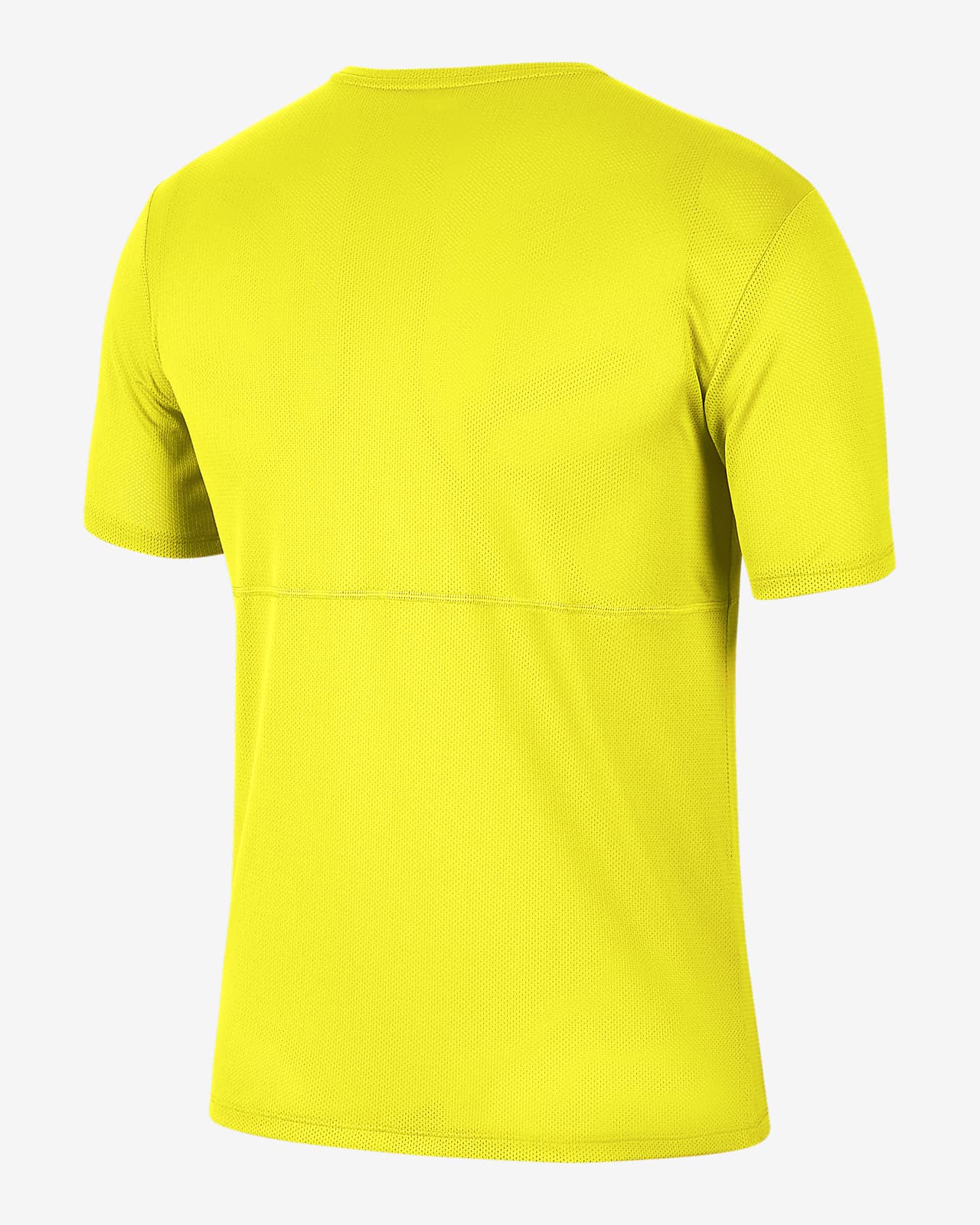 nike yellow running top