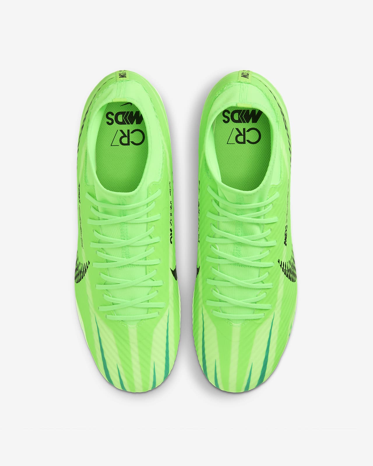 Nike mercurial best sale superfly cr7 green