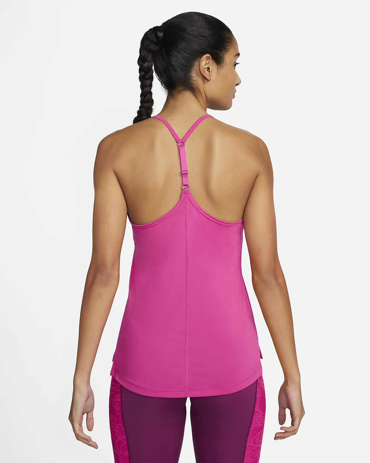 Nike DriFIT One Elastika Tanktop mit StandardPassform für Damen. Nike BE