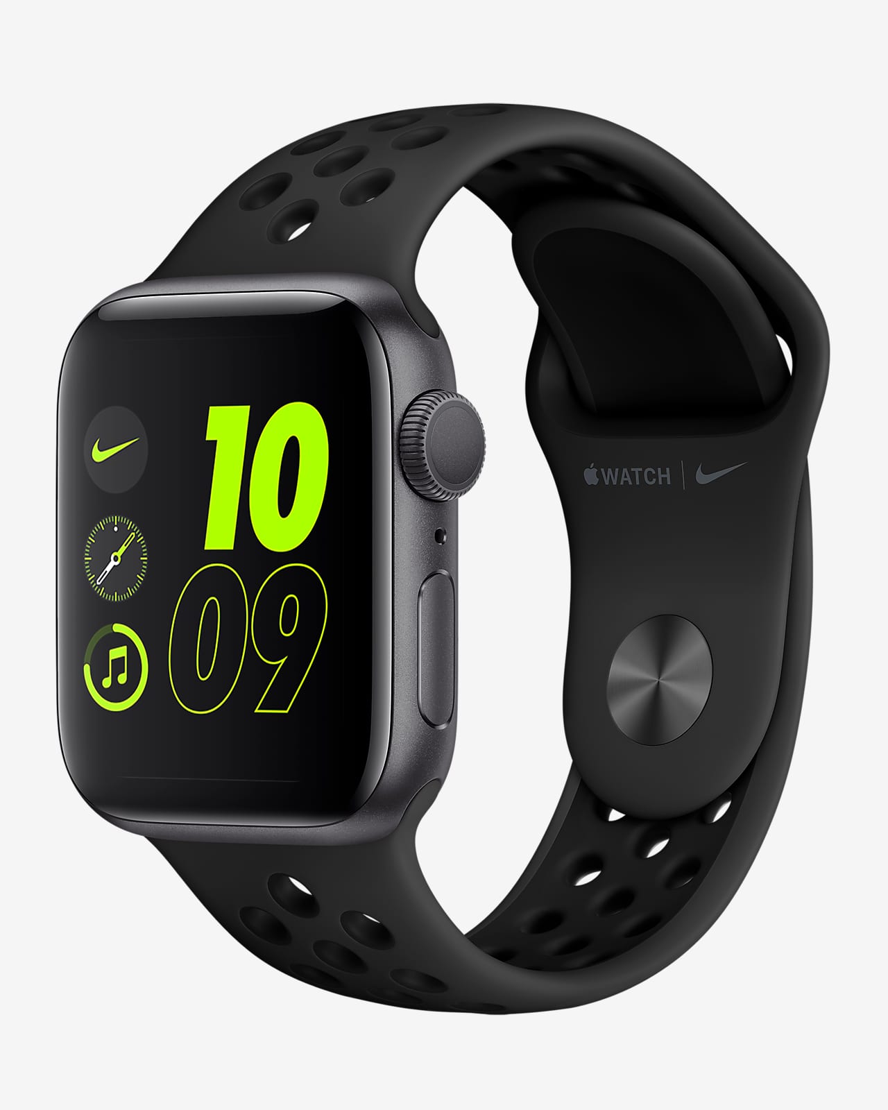 apple watch nike silver aluminum case with nike sport band