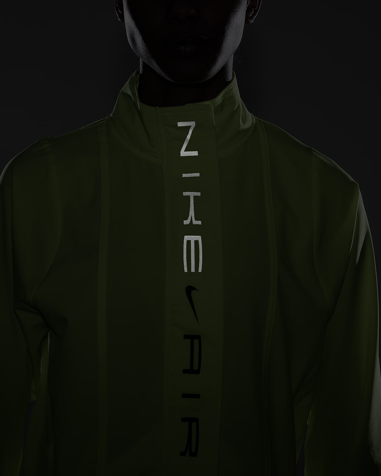 nike air black jacket