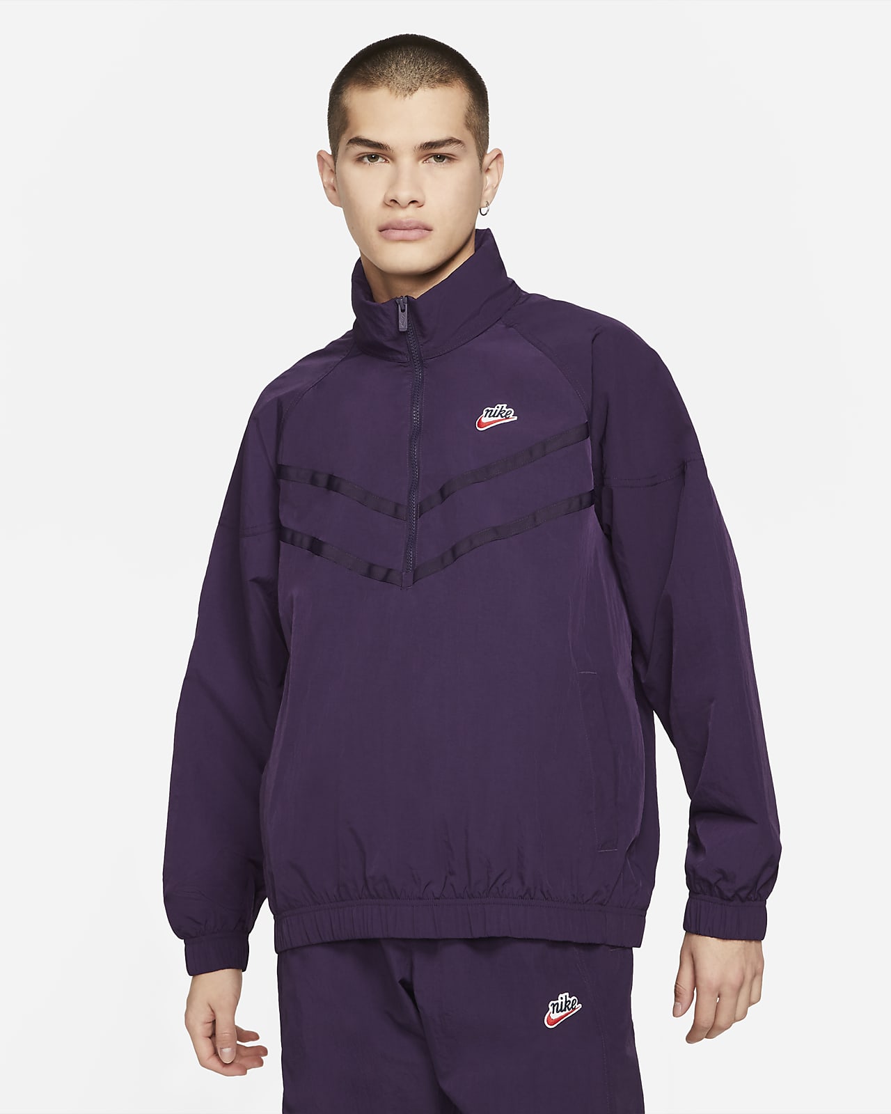 Purple nike windbreaker outlet