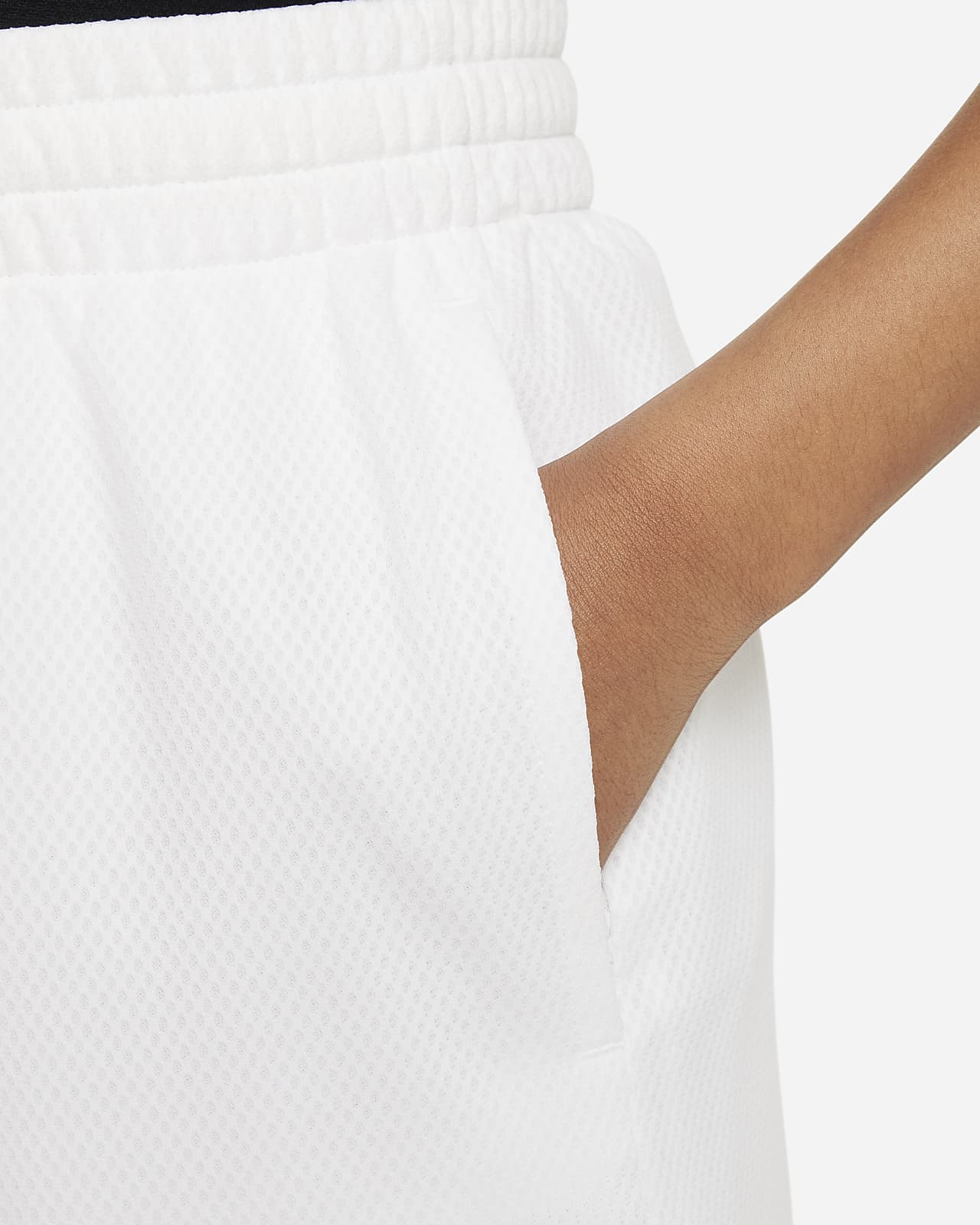 nike elite shorts white