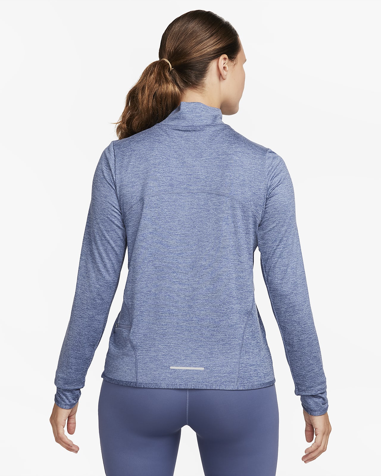 Nike Dri-FIT Swift UV Women's 1/4-Zip Running Top. Nike LU