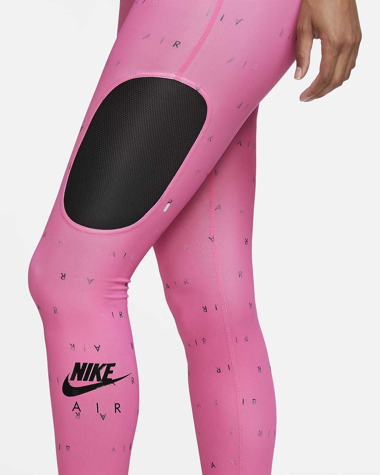 pink nike air leggings