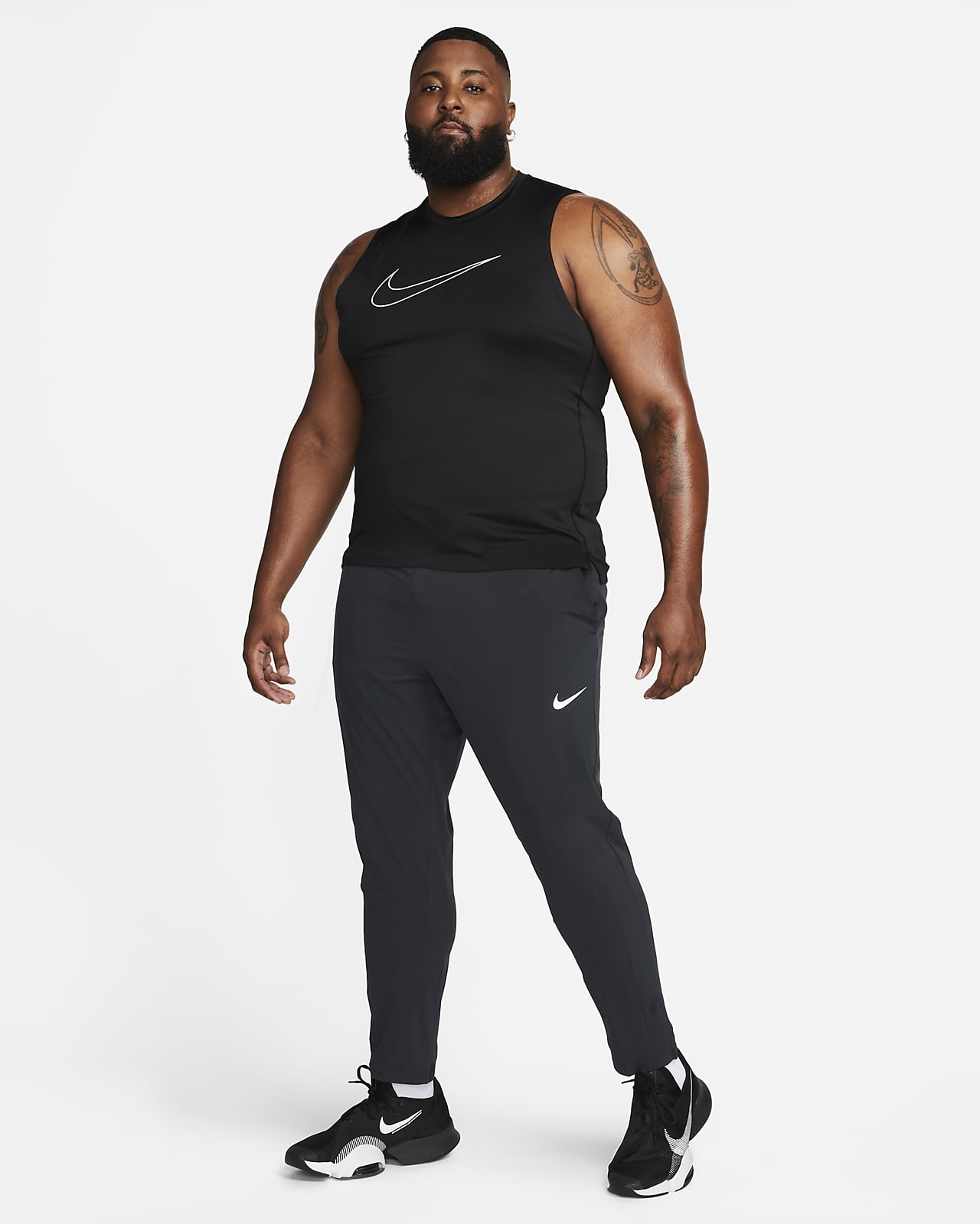 Nike Training - Slim-Fit Tapered Pro Dri-FIT Trousers - Black Nike Training