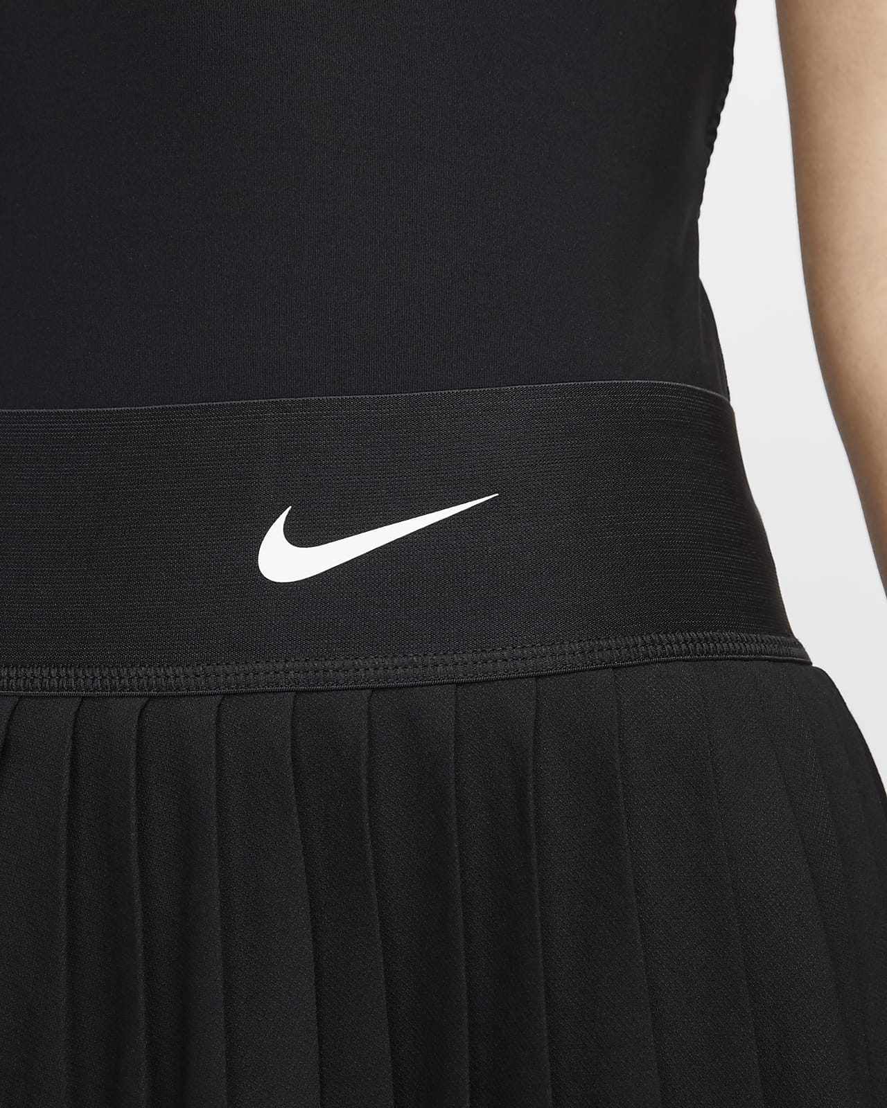Nike tennisrokje on sale zwart