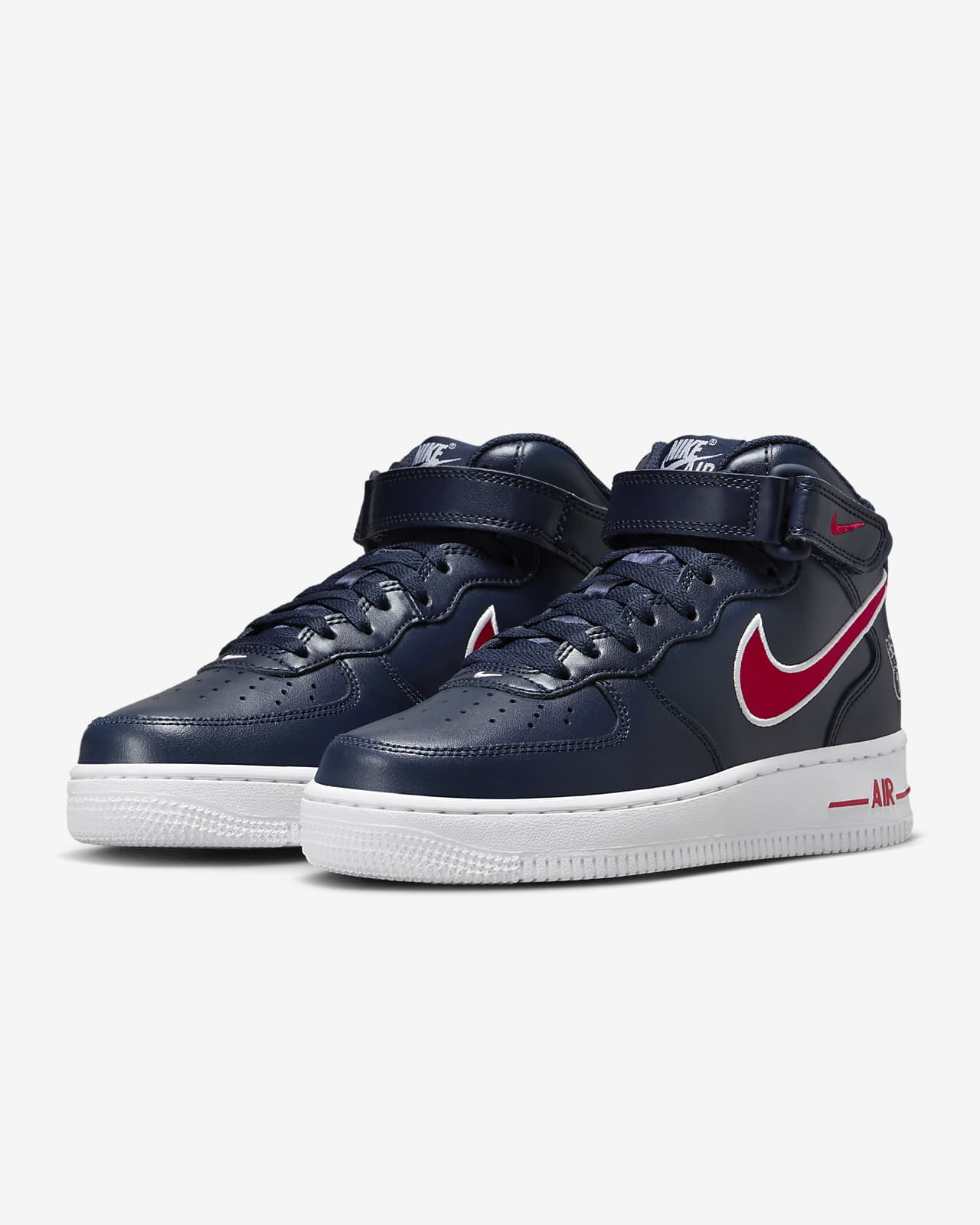 Nike air force 1 mid clearance azul