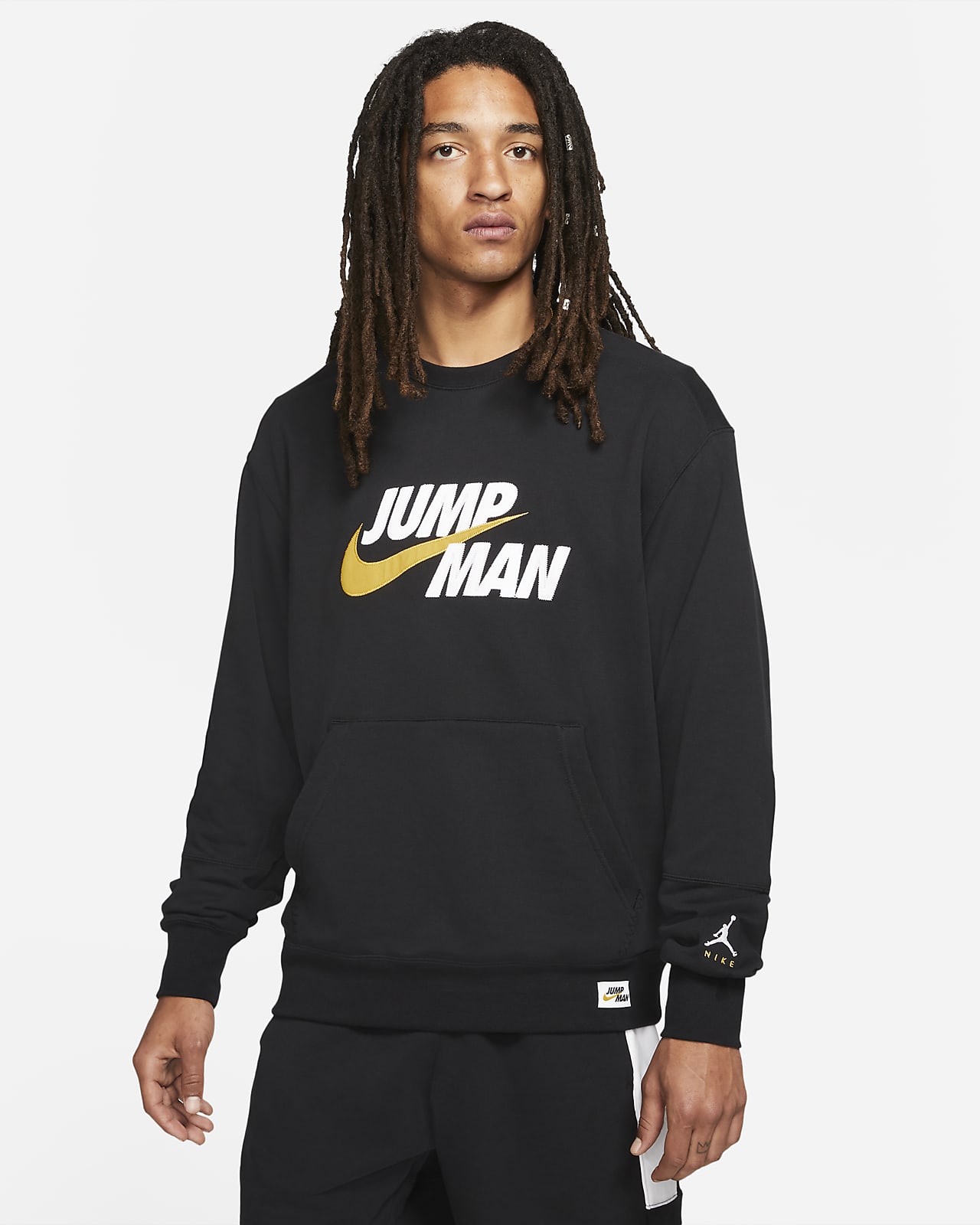 nike black men's sweatshirt