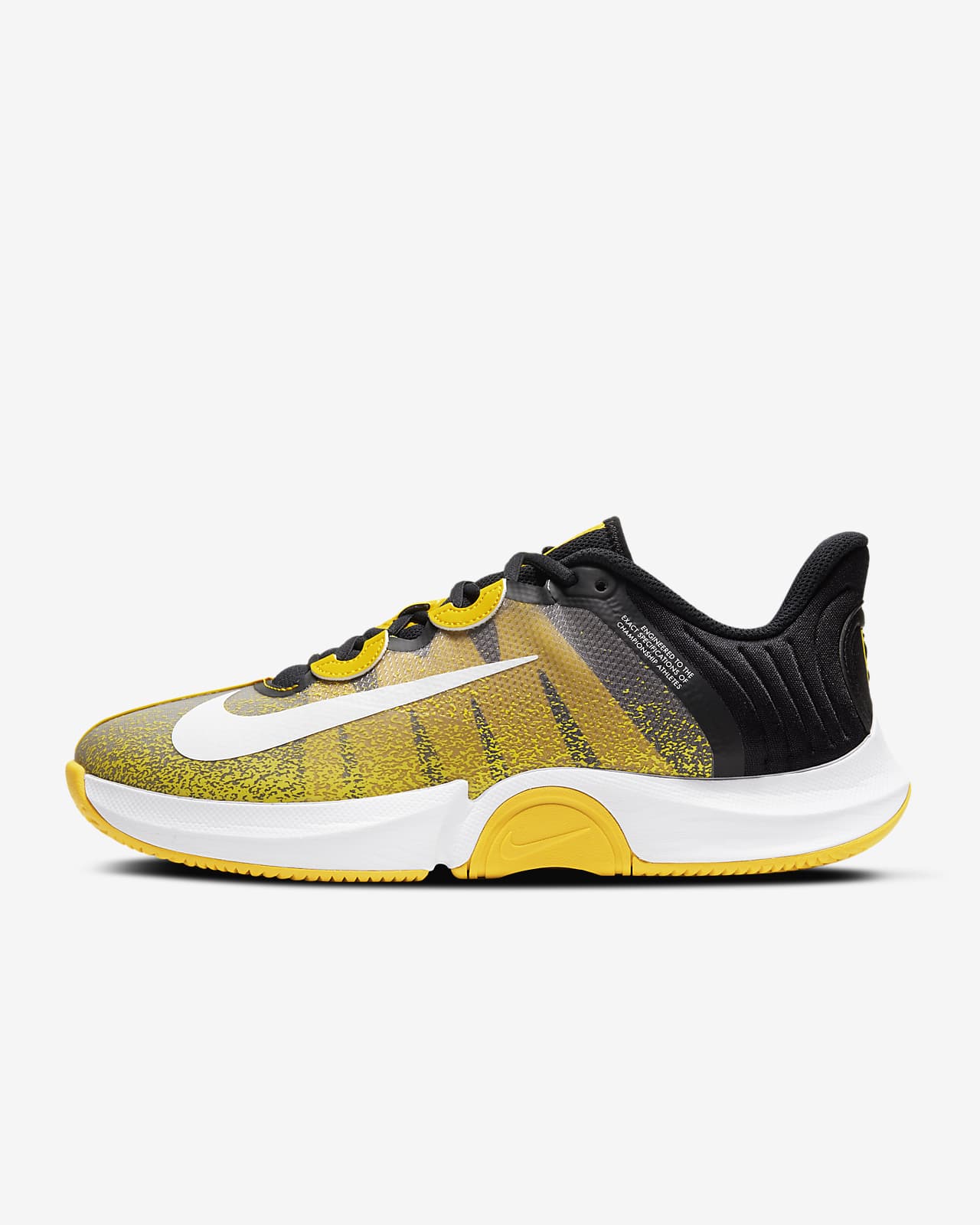 yellow nike tennis shoes