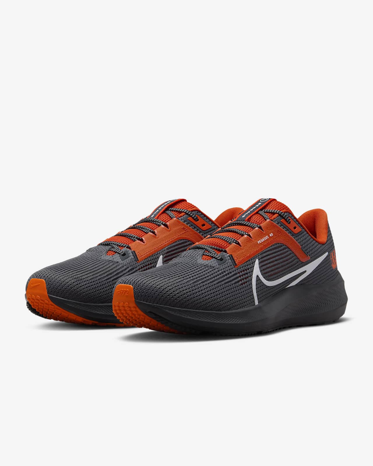 Nike Pegasus 40 (NFL Cincinnati Bengals) Men's Road Running Shoes
