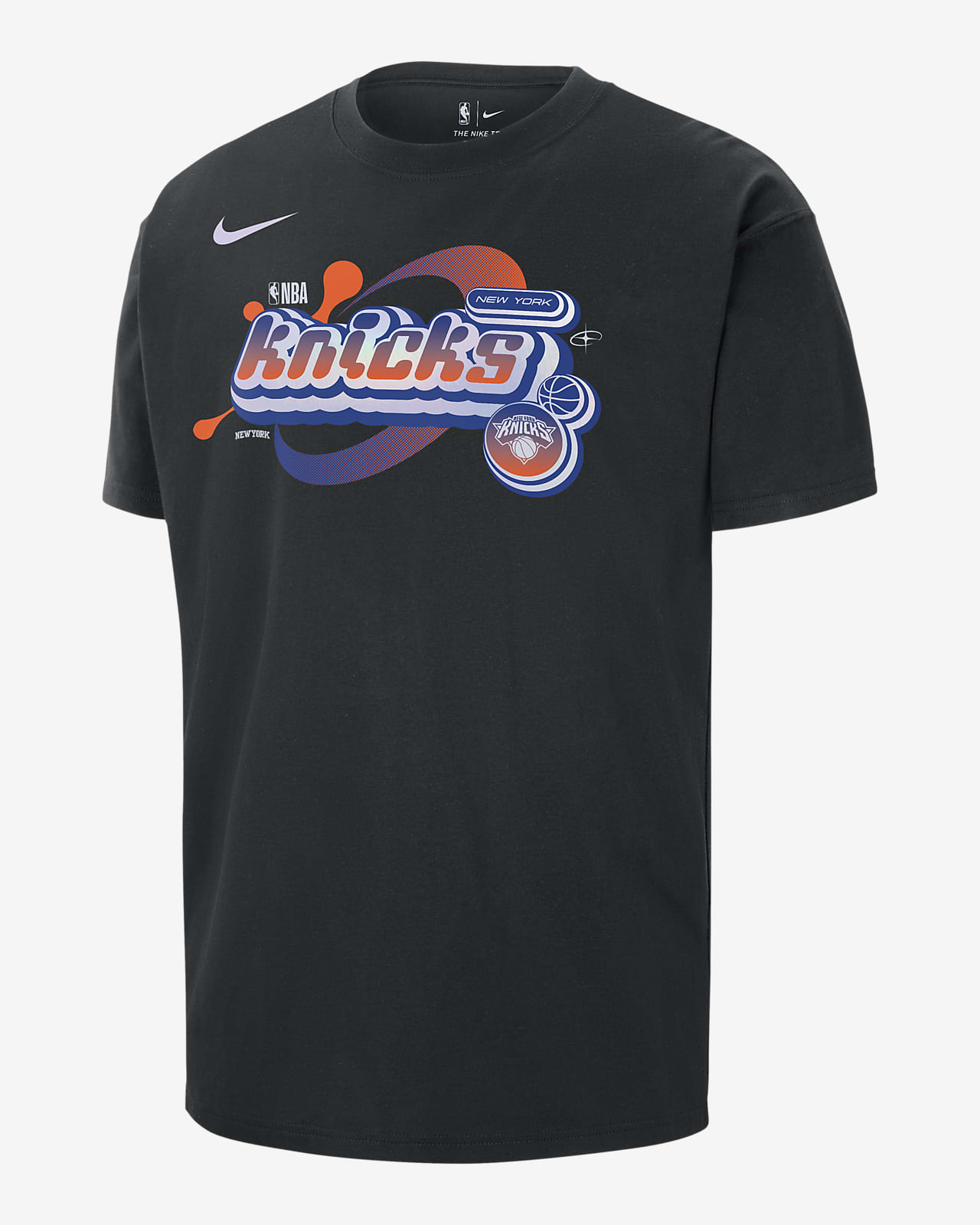 Playera Nike NBA Max90 para hombre New York Knicks Courtside