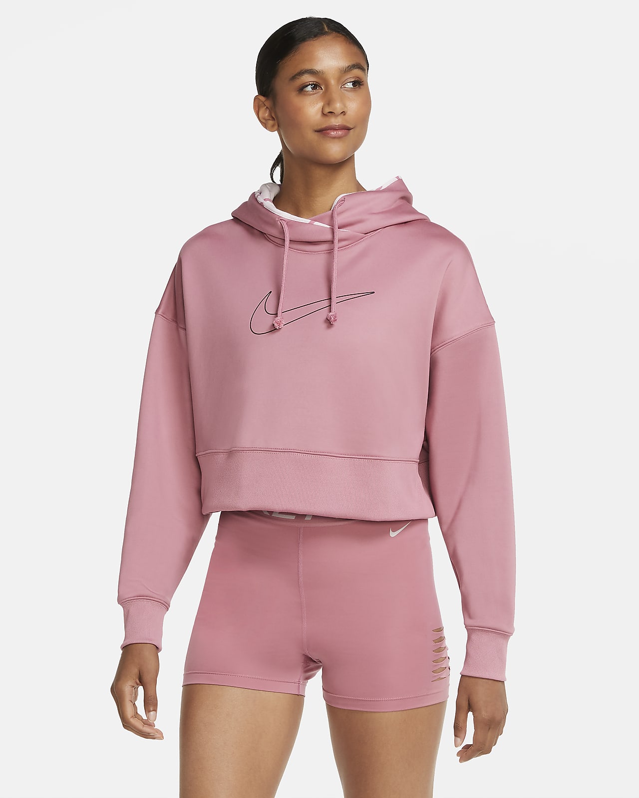 Cropped Pullover Training Hoodie. Nike SI