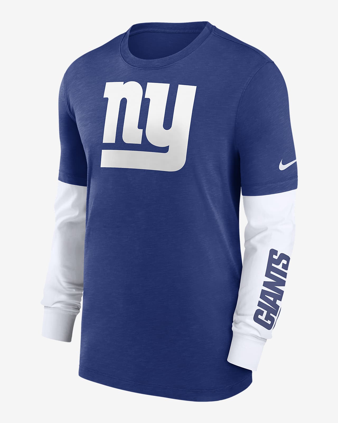 New York Giants Nike Men's NFL Long-Sleeve Top in Blue, Size: 2XL | 00BY99PI8I-05G