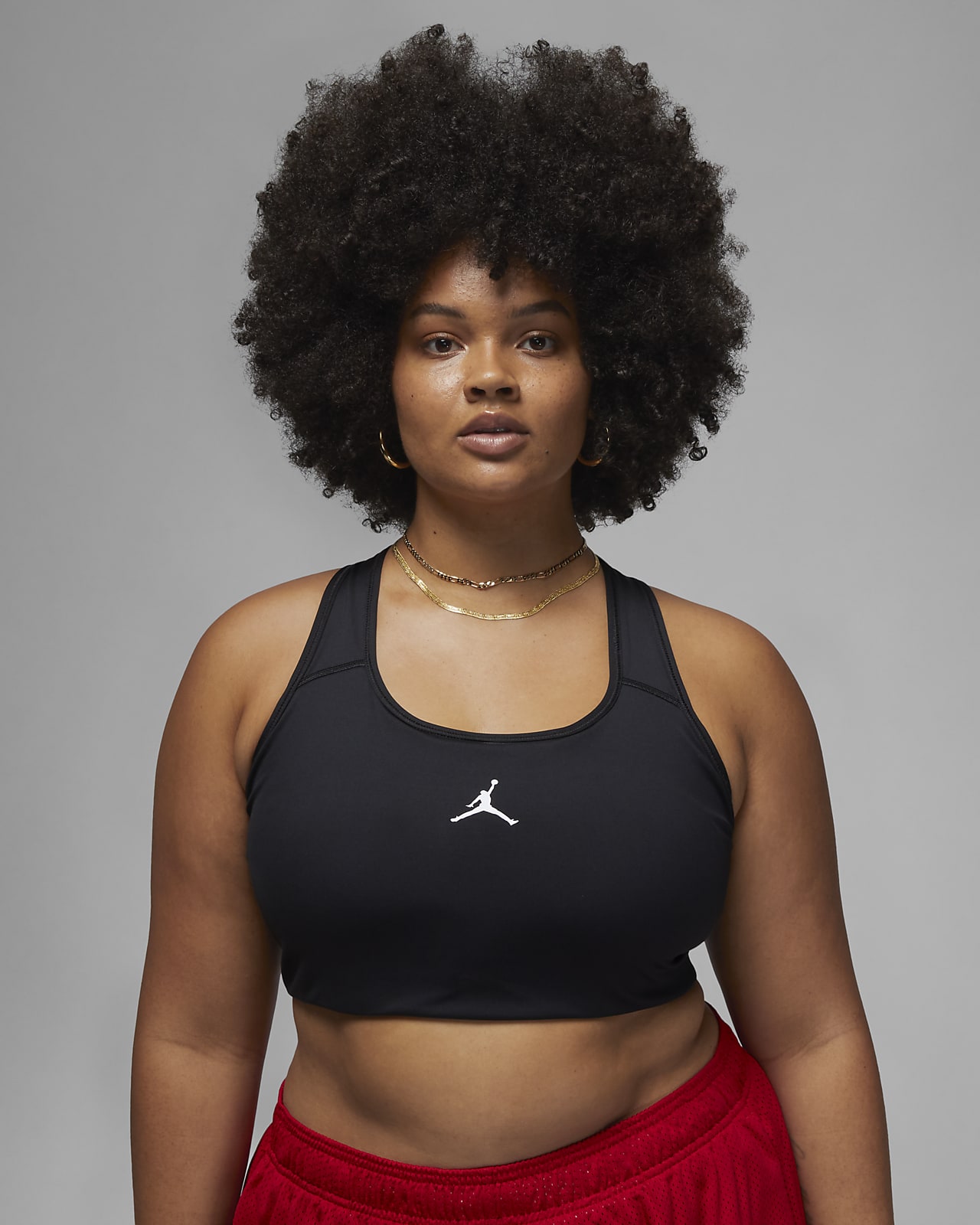 Thicken lancering Indvending Jordan Jumpman Women's Medium-Support 1-Piece Pad Sports Bra (Plus Size).  Nike.com