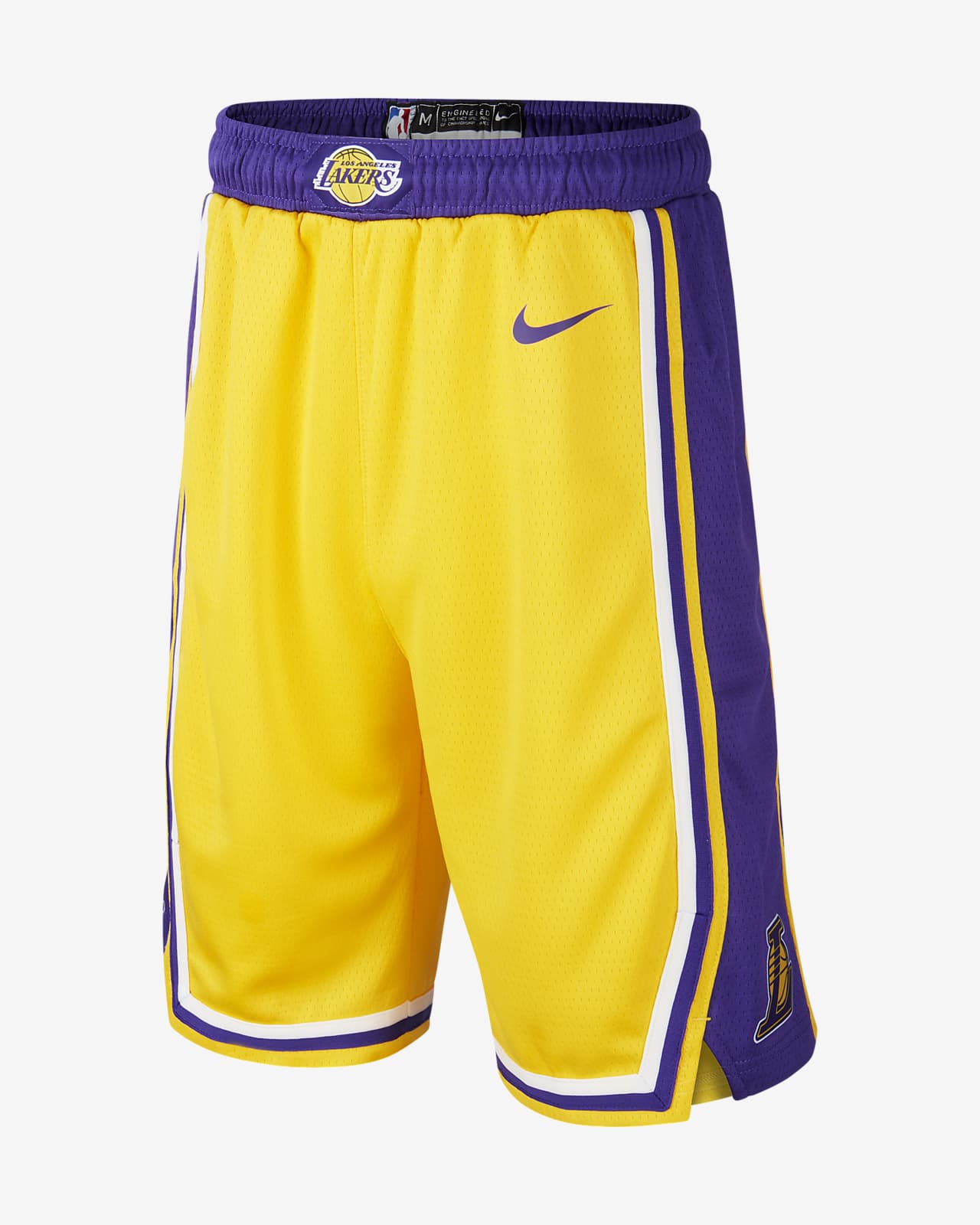 Los Angeles Lakers Icon Edition Swingman Older Kids' Nike NBA Shorts. Nike  DK