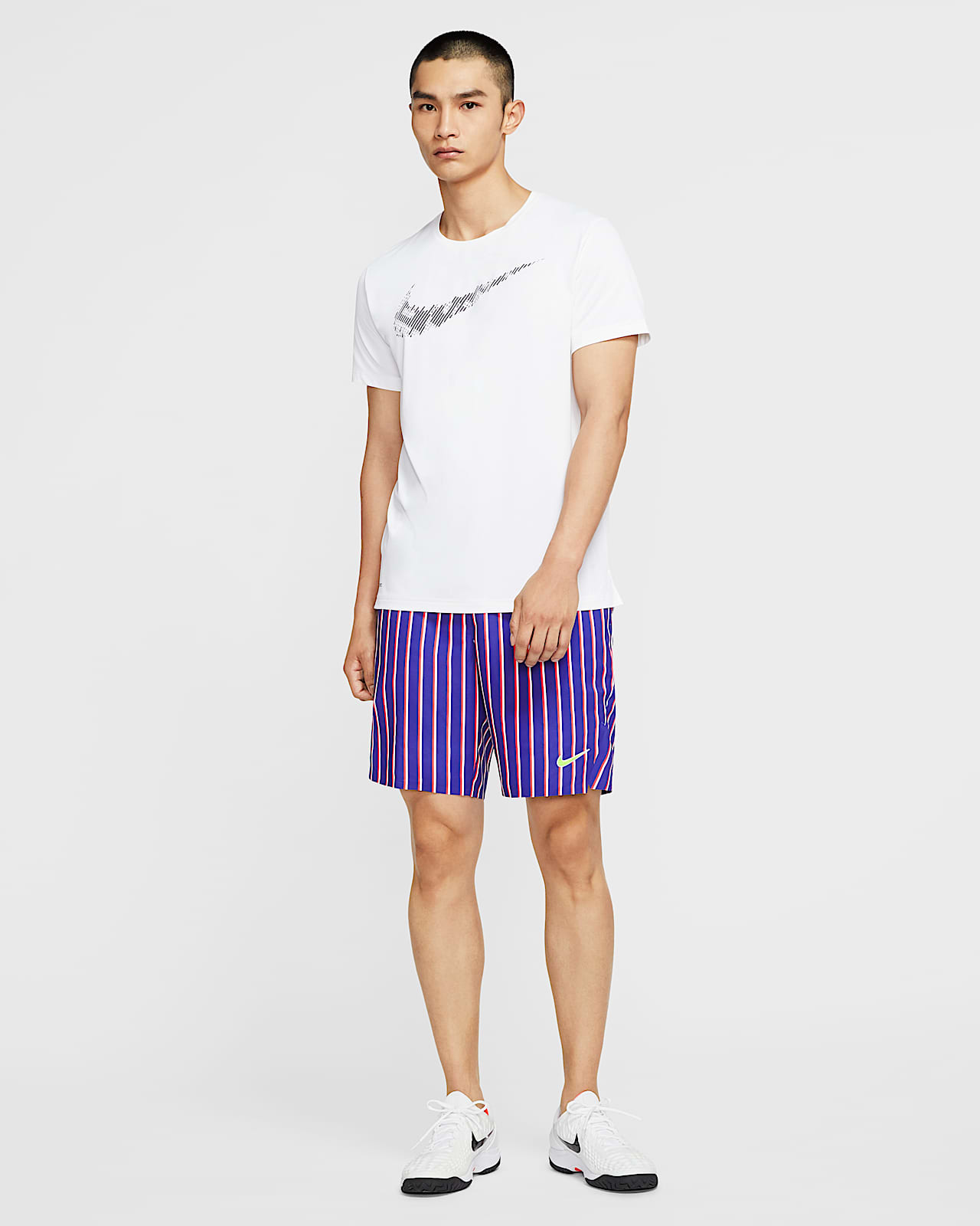 nike court slam tennis shorts