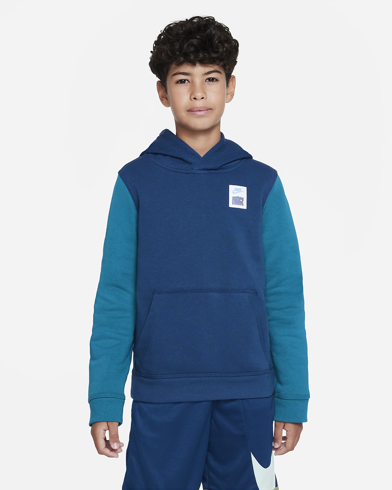 Nike Force Big Kids' (Boys') Basketball Hoodie. Nike JP