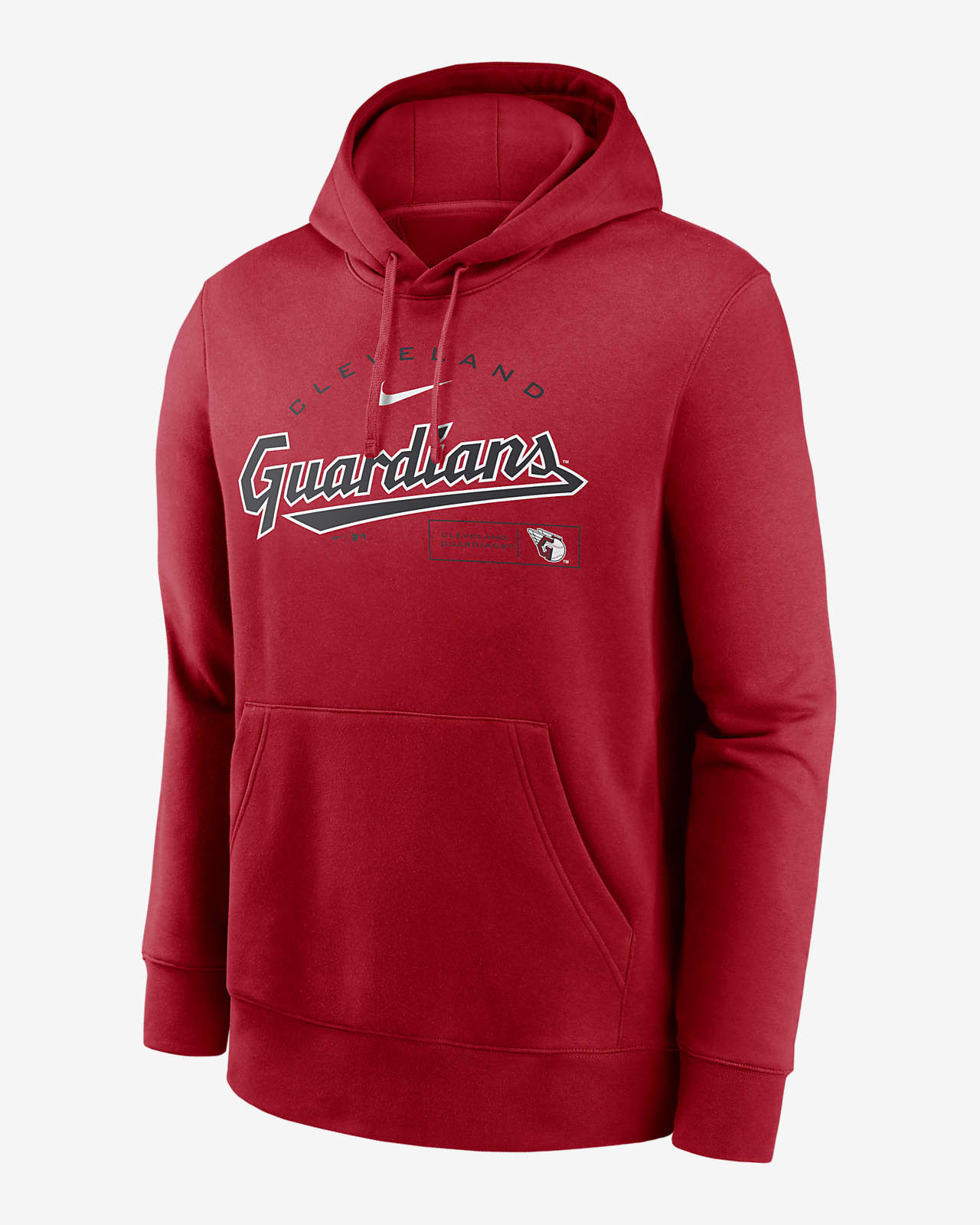 Nike Team Arch (MLB Cleveland Guardians) Men’s Pullover Hoodie