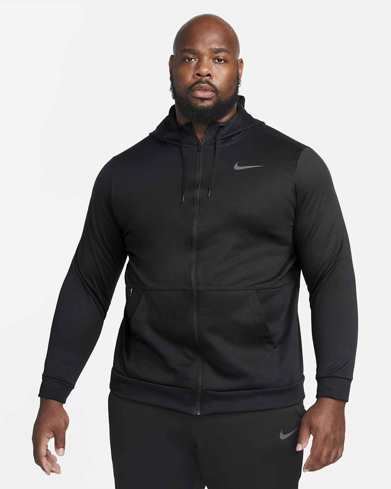 Therma Men's Full-Zip Training Hoodie. Nike.com
